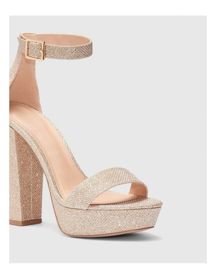 Partysmith Heels in Gold