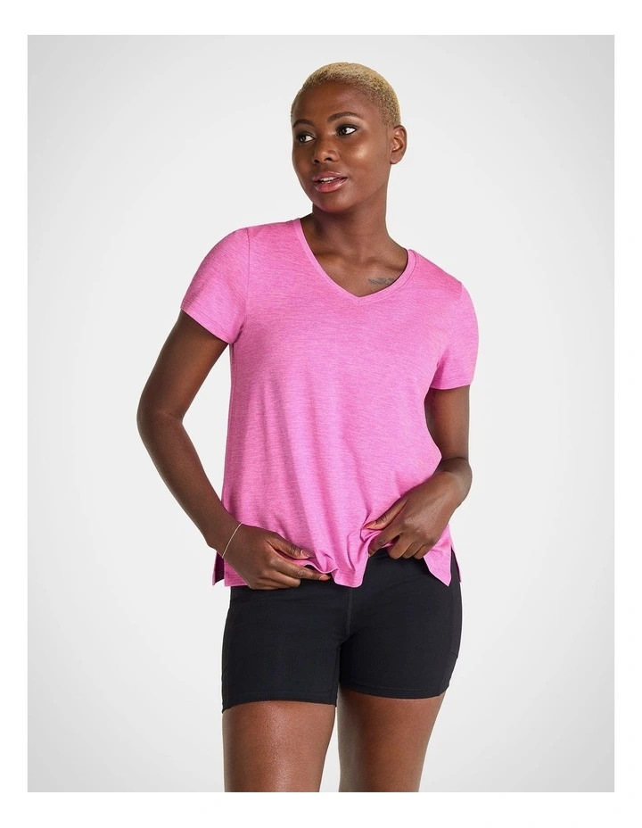 In Motion Tee in Pink