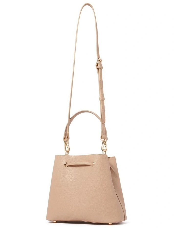 Shae Small Bucket in Beige