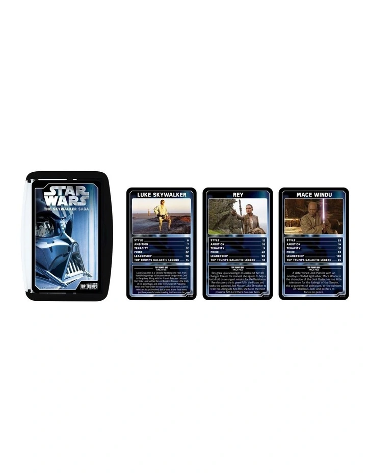 Skywalker Saga (Ep 1-9) Top Trumps (Limited Edition)