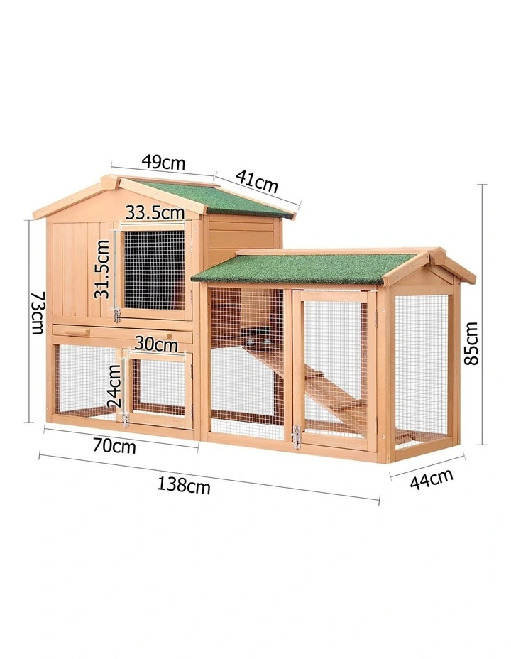 138cm Tall Wooden Pet Coop