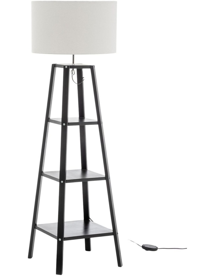 Linen Shade Floor Lamp in Off White