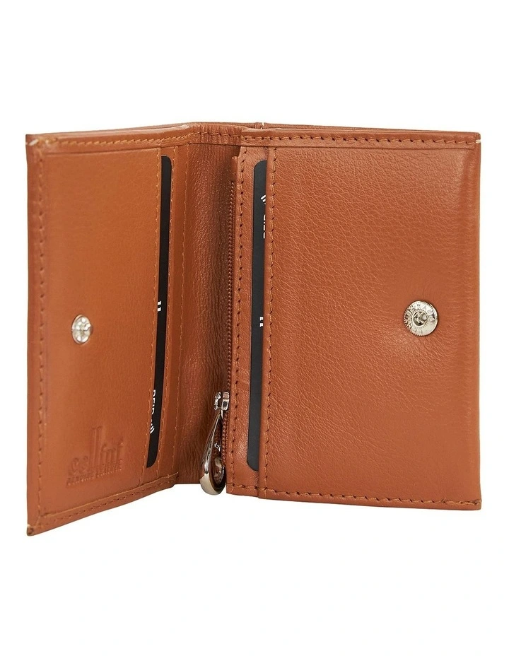 Nelson Leather CC Holder in Tan