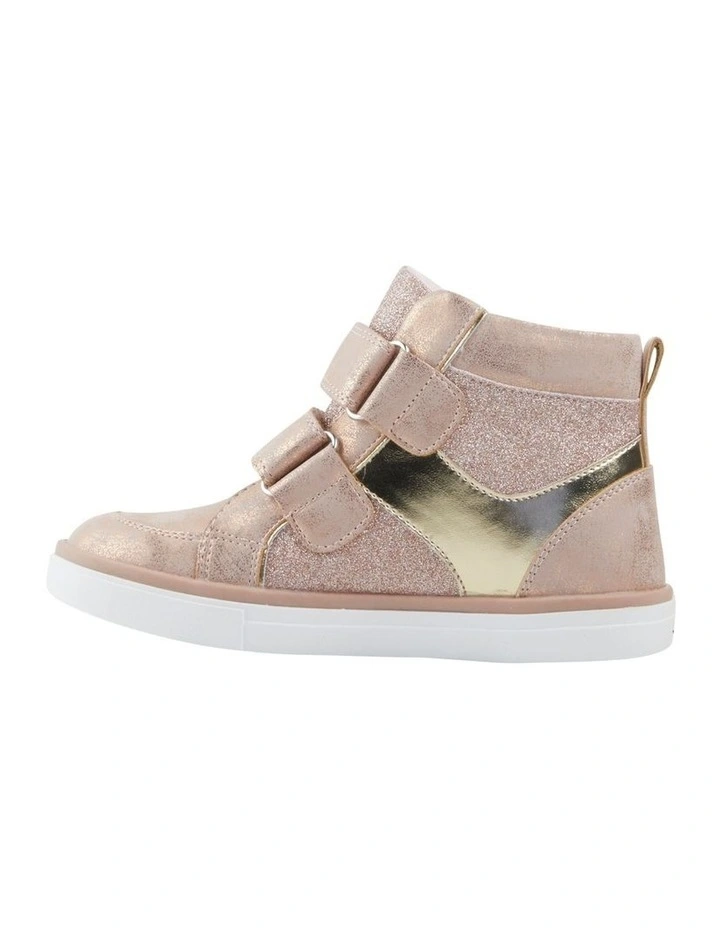 Ebbie Hi Top Boots in Pink