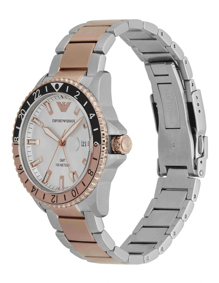 Analogue Watch in Two Tone