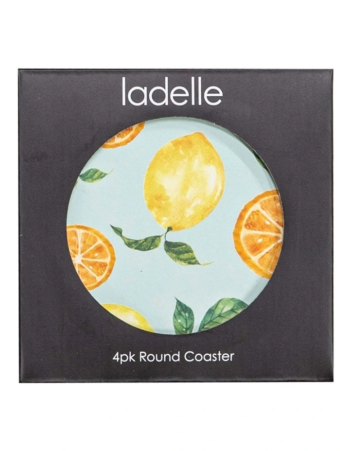 Summer Citrus Coaster 4 Pack in Multi