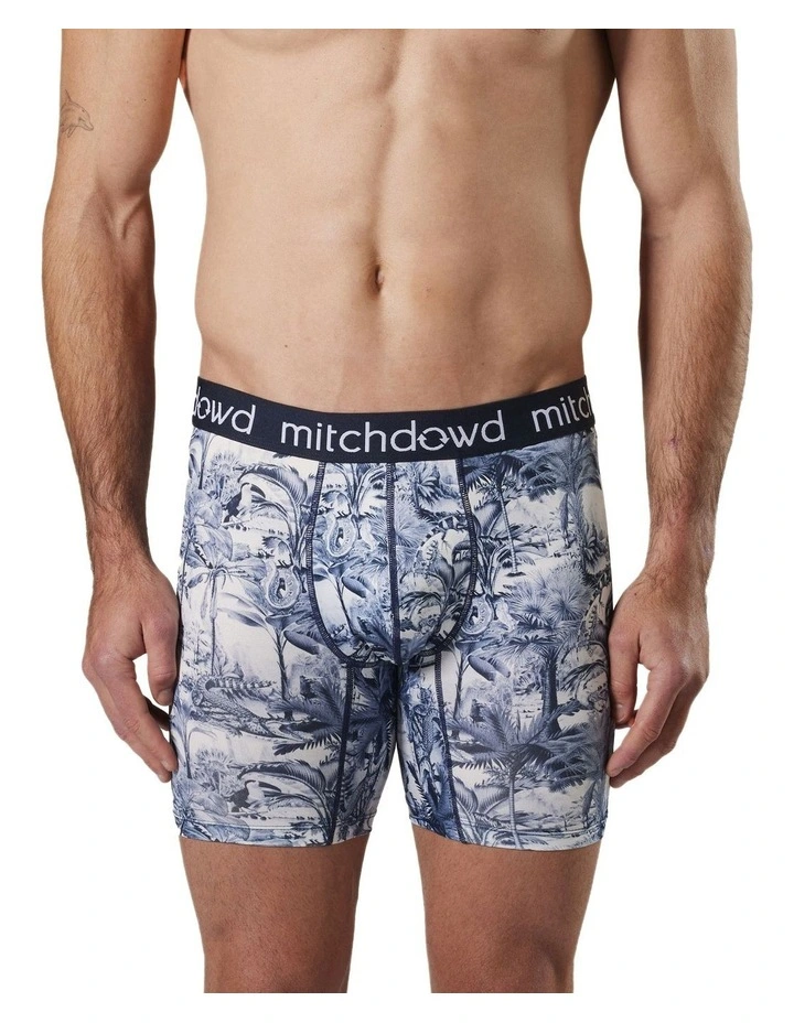 Eco Magic Palms Comfort Trunk 3 Pack in Navy/White