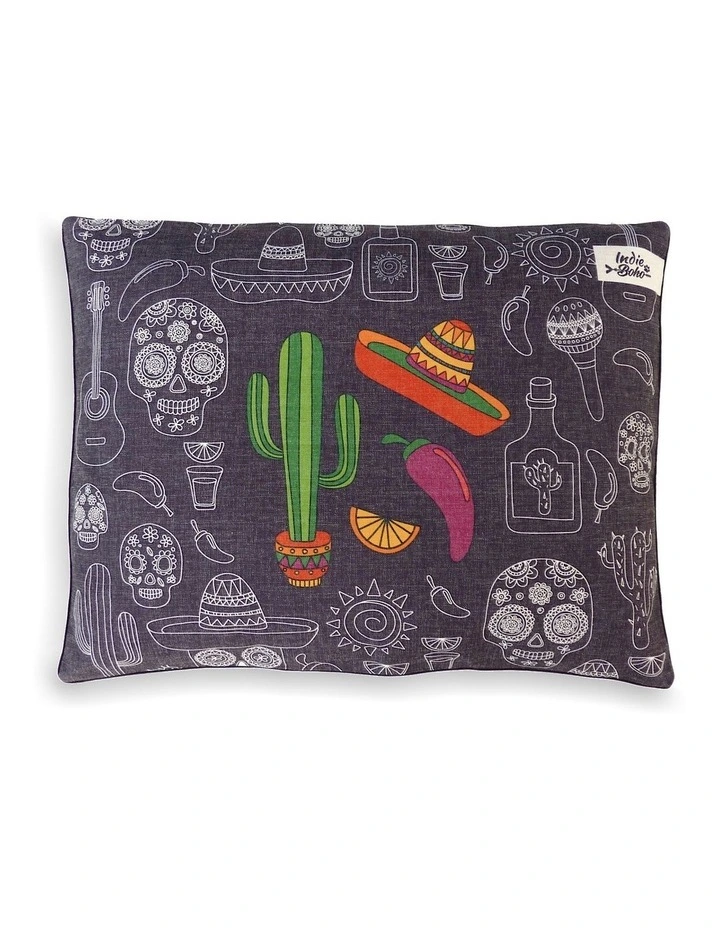 Mexican Skulls Extra Large Pet Bed