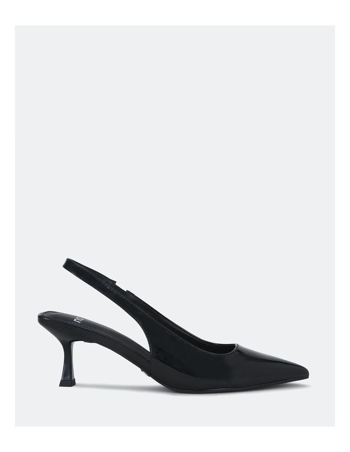 Ionnab Heels in Black Patent