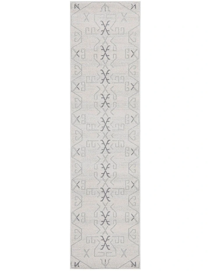 Paradise Cala Runner Rug in Grey
