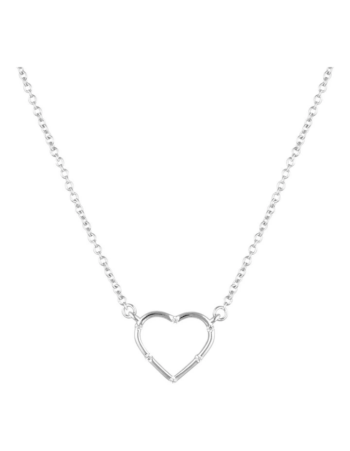 Candy Cupid Pendant Necklace in Silver