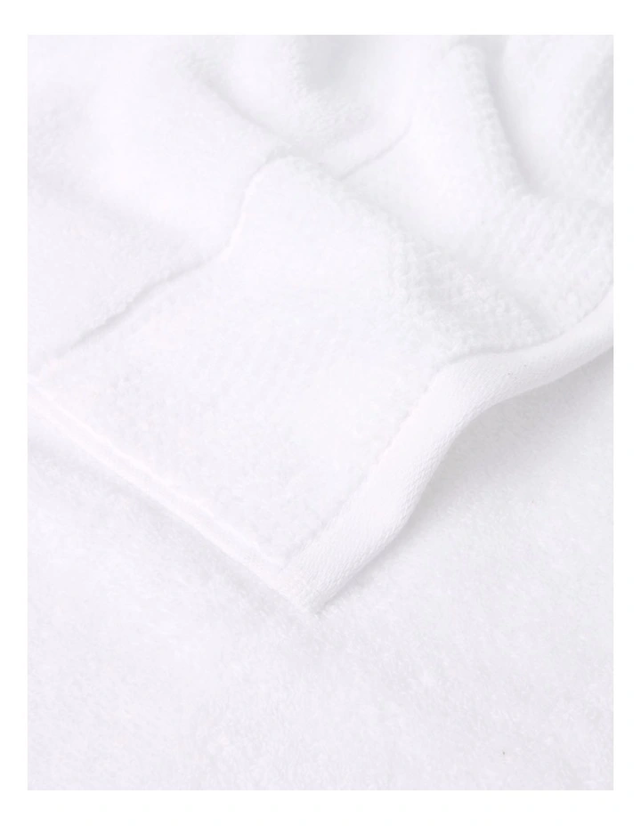 Clara Quick Dry Bath Towel in White