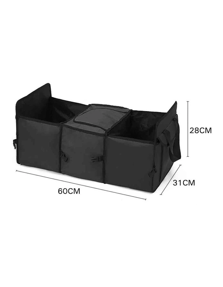 Car Portable Waterproof Storage Box in Black
