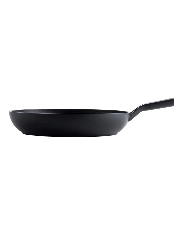 Classic Forged Aluminium Frypan Set 20/28Cm in Black