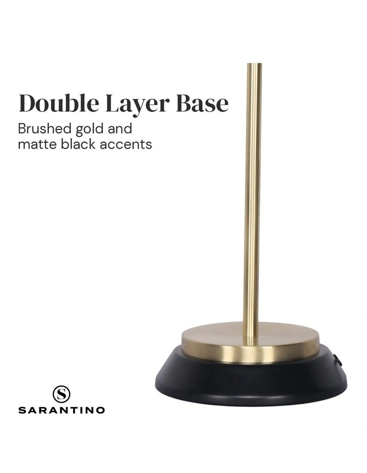 Brass Finish Electric Reading Light Table Lamp