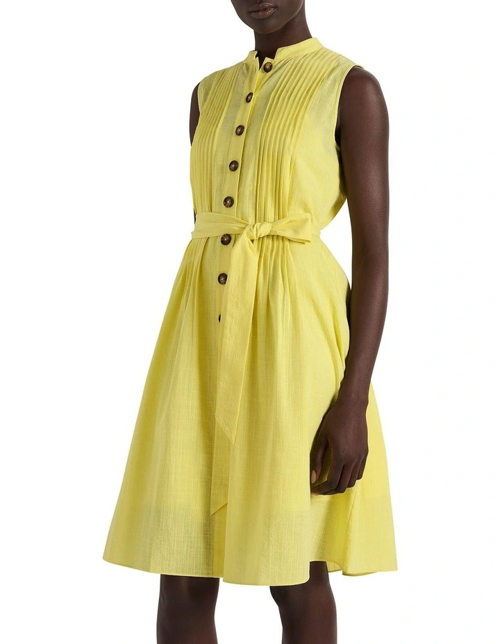 Head Over Peels Dress in Banana
