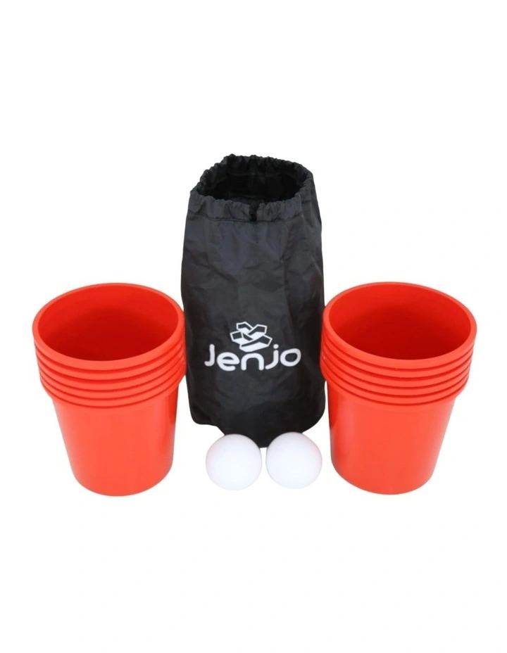 Giant Beer Pong in Red