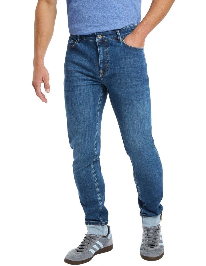 Jordan Slim Fit Jean in Bleach Wash