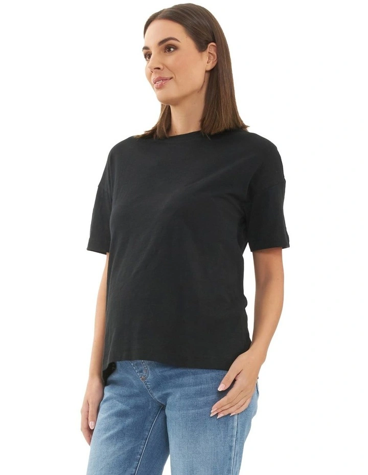 Claud Tee in Black