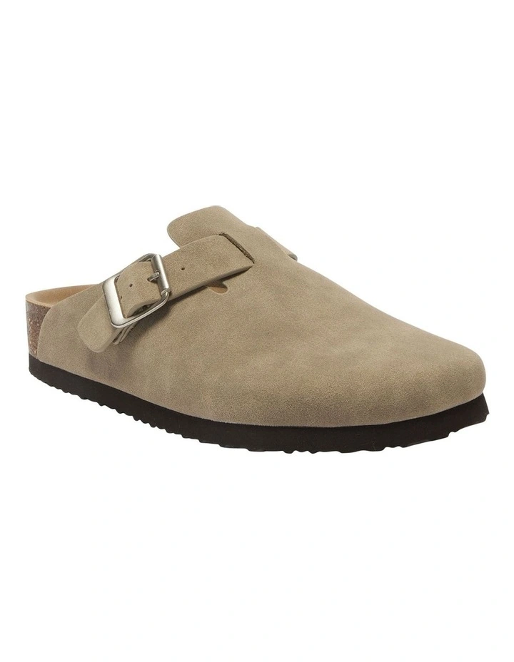 Charlie Flat Shoes in Taupe
