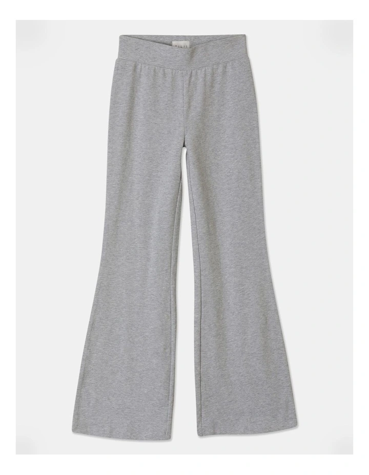 Essentials Flare Legging in Grey Marle