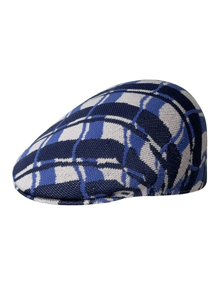 Kangol Wavy Pane 507 in Cranberry Red