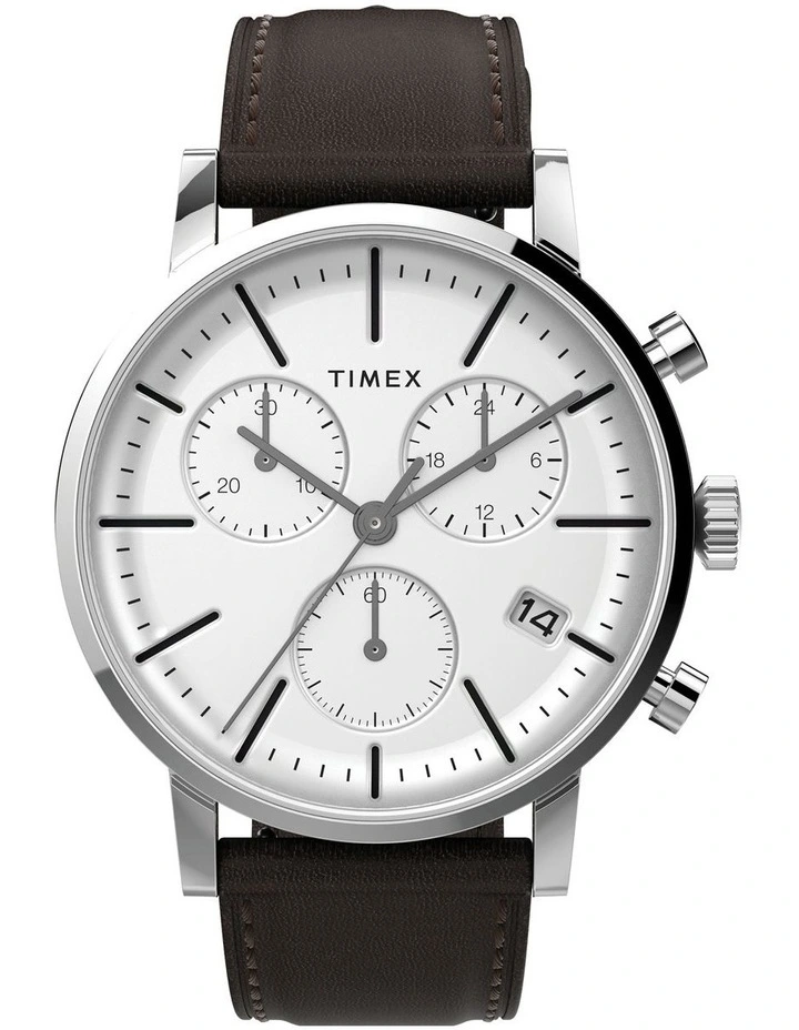Midtown Stainless Steel TW2V36600 Watch in Black