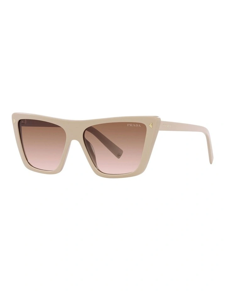 PR 21ZS Sunglasses in Beige