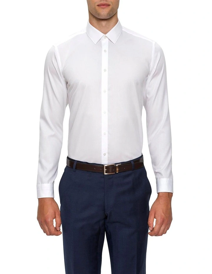 Fierce Slim Fit Shirt In White