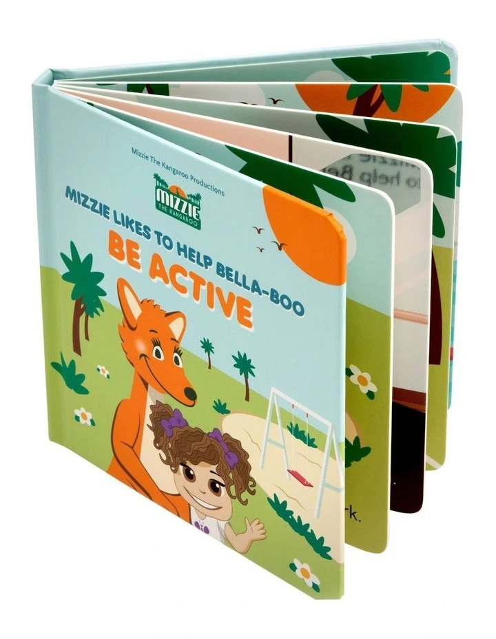 Mizzie Be Active Sensory Touch and Feel Book