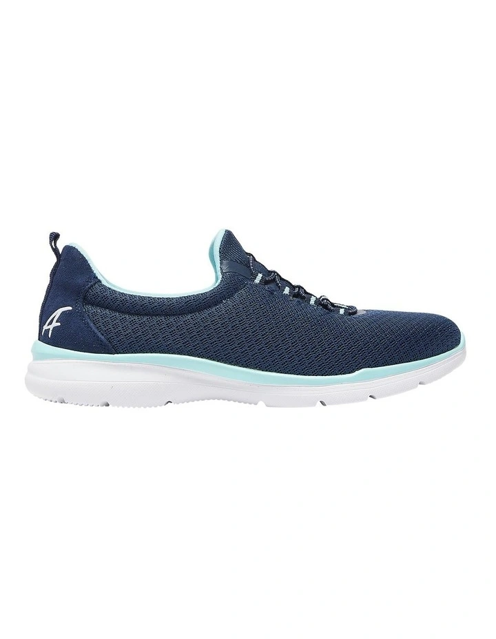 Quattro Sneakers in Navy/Blue Knit