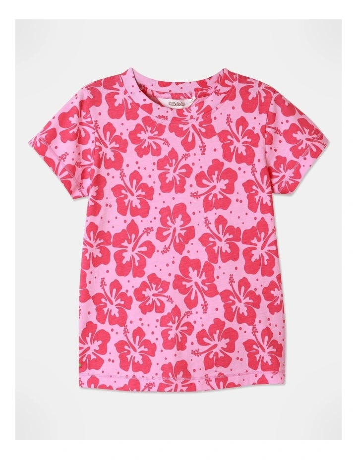 Hibicus Essentials T-shirit In Pink