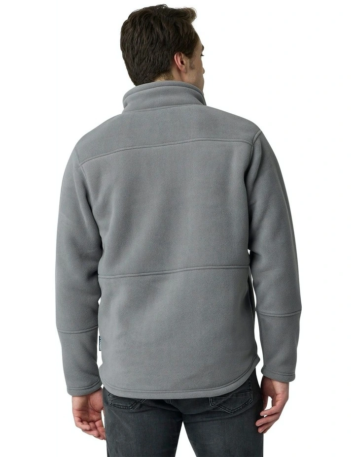Lumber Fleece Jacket in Steel