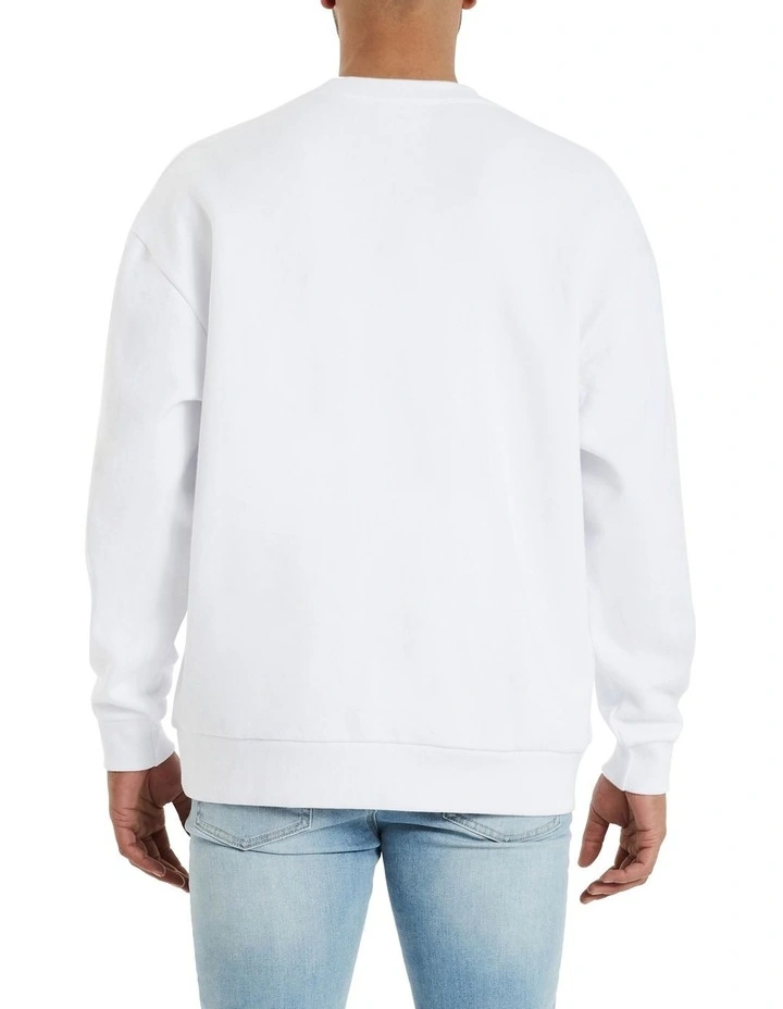 Back To Back Relaxed Sweater in White
