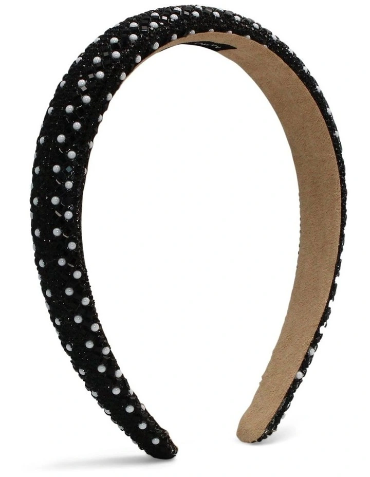 Paige Headband in Black