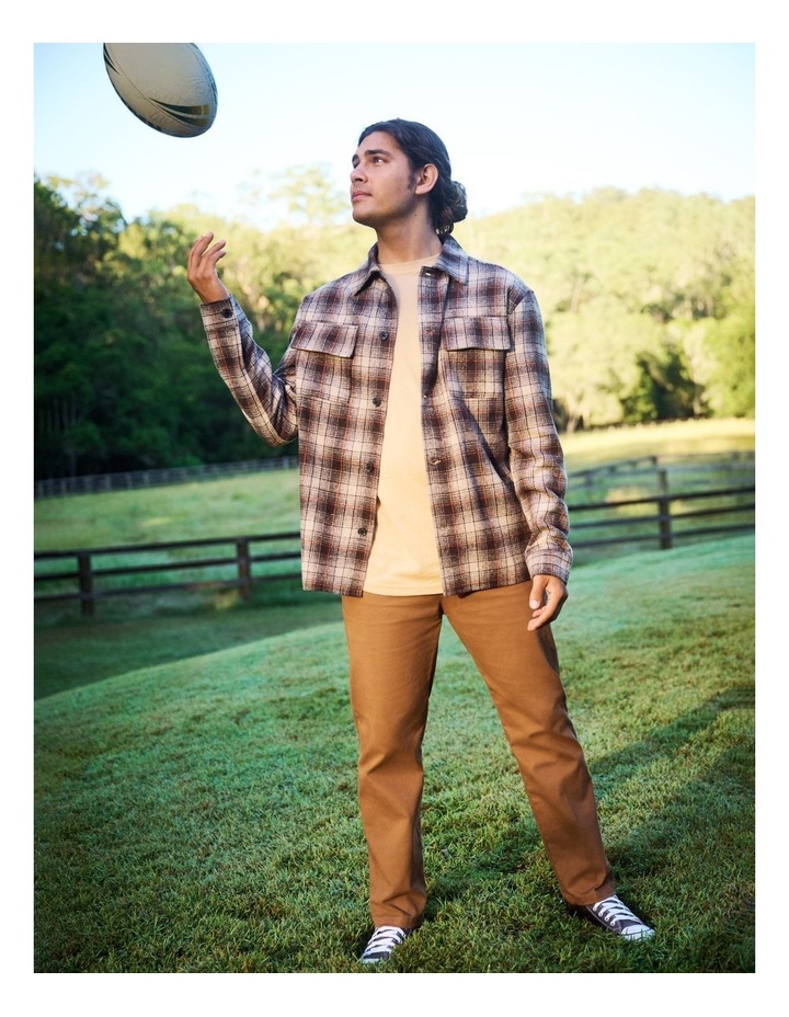 Maverick Tee in Beige
