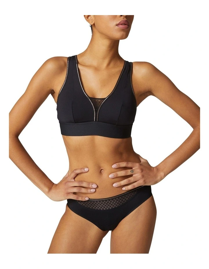 Harmony Bikini Brief in Black