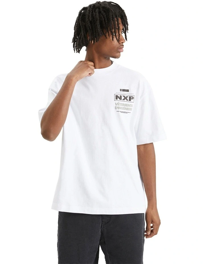 Vetements Heavy Street Tee in White