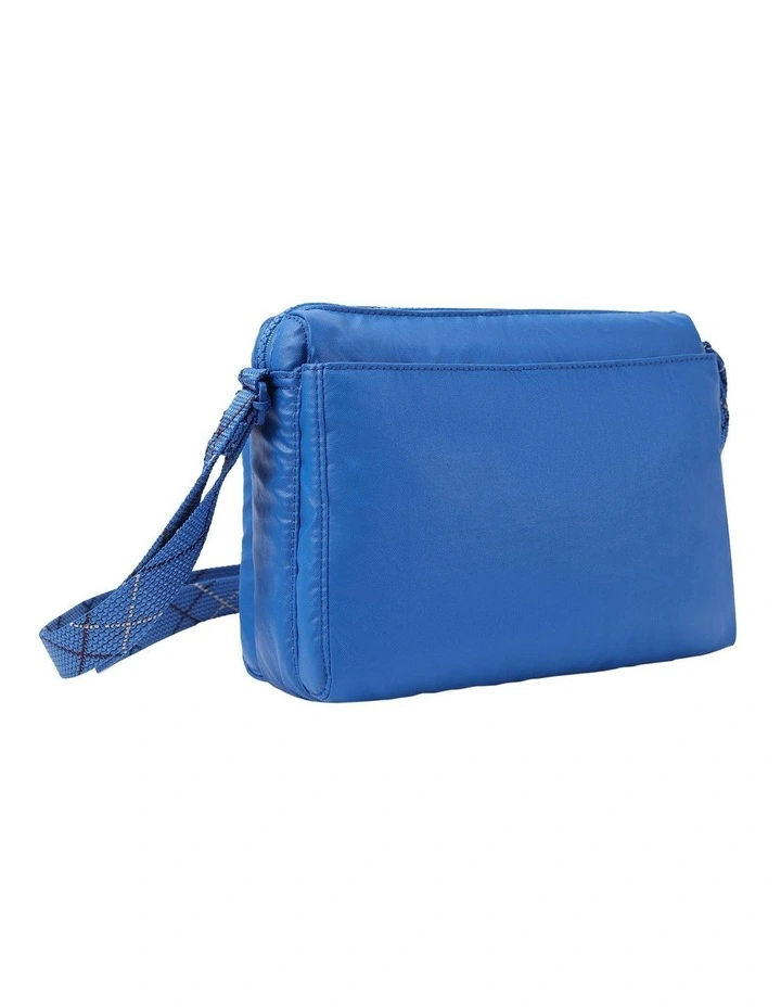 Orva RFID Crossbody Bag in Strong Blue