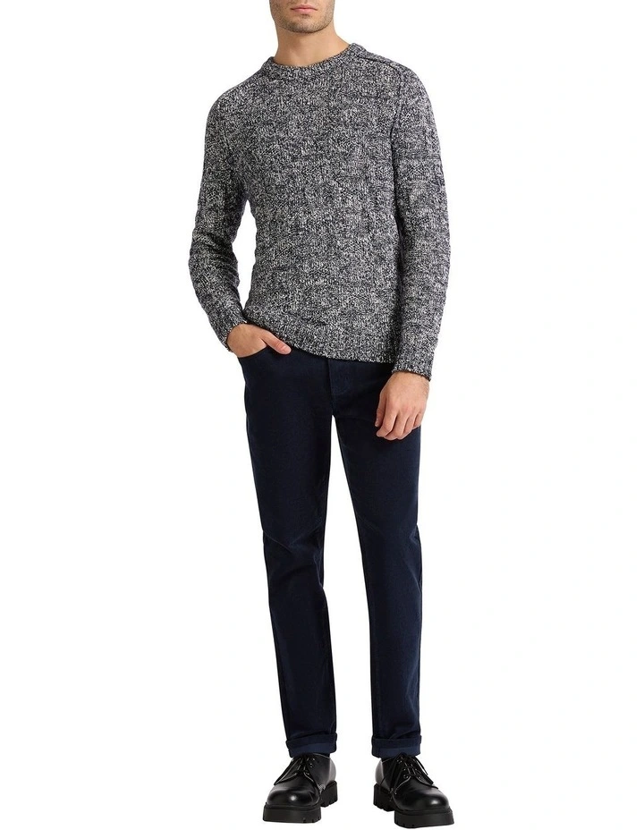 Matteo 5 Pocket Corduroy Pant in Navy