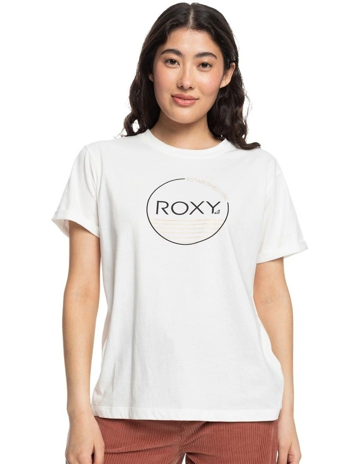 Noon Ocean Loose Fit T-shirt in Snow White