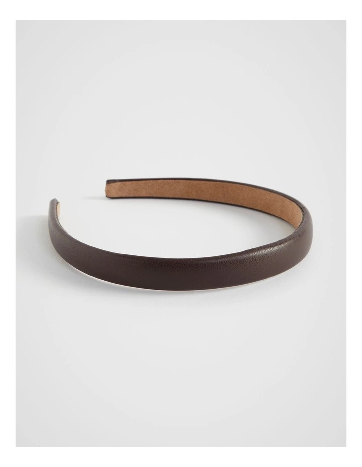 Skinny Headband in Dark Espresso