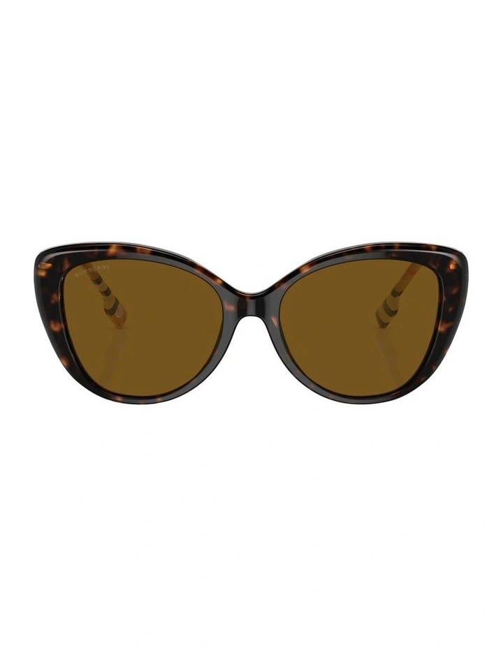Polarised BE4407 Sunglasses in Brown
