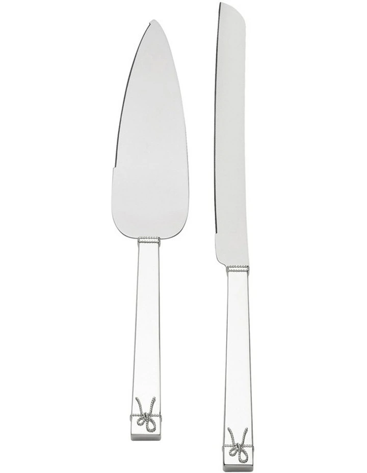 Vera Wang Love Knots Knife & Server