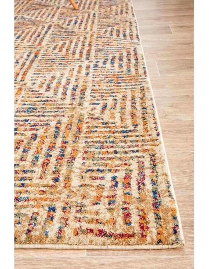 Dreamscape Movement Modern Rug in Multi