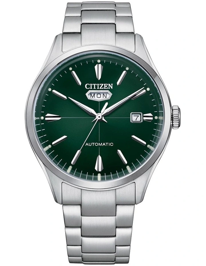 C7 Automatic Dress Stainless Steel Watch in Silver
