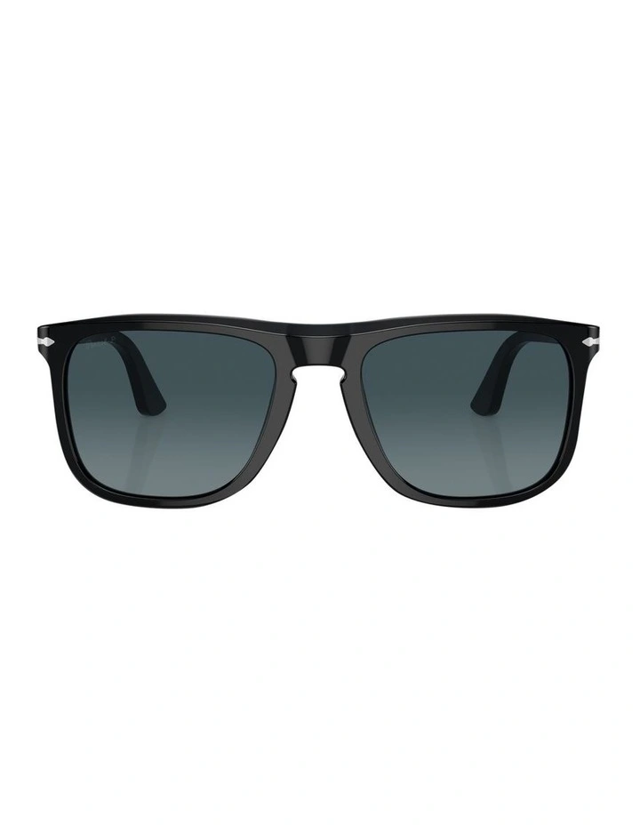PO3336S Polarized Sunglasses in Black