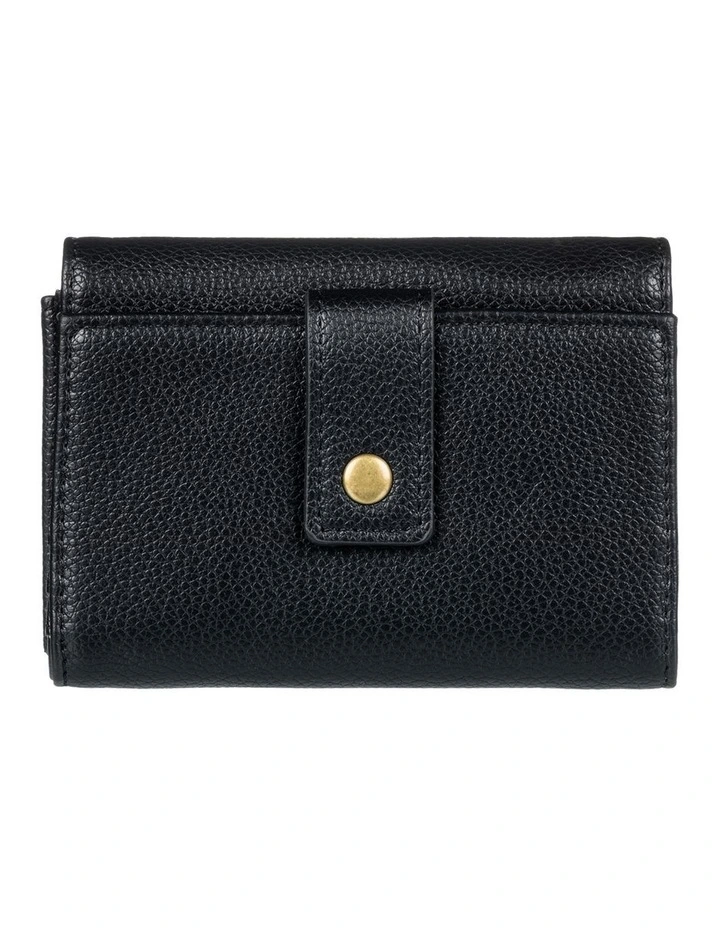 Sideral Love Vegan Leather Wallet in Anthracite