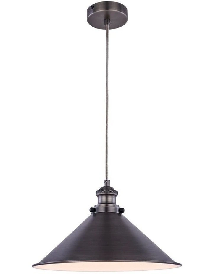 Brightyts 1 Light Ceiling Light Pewter
