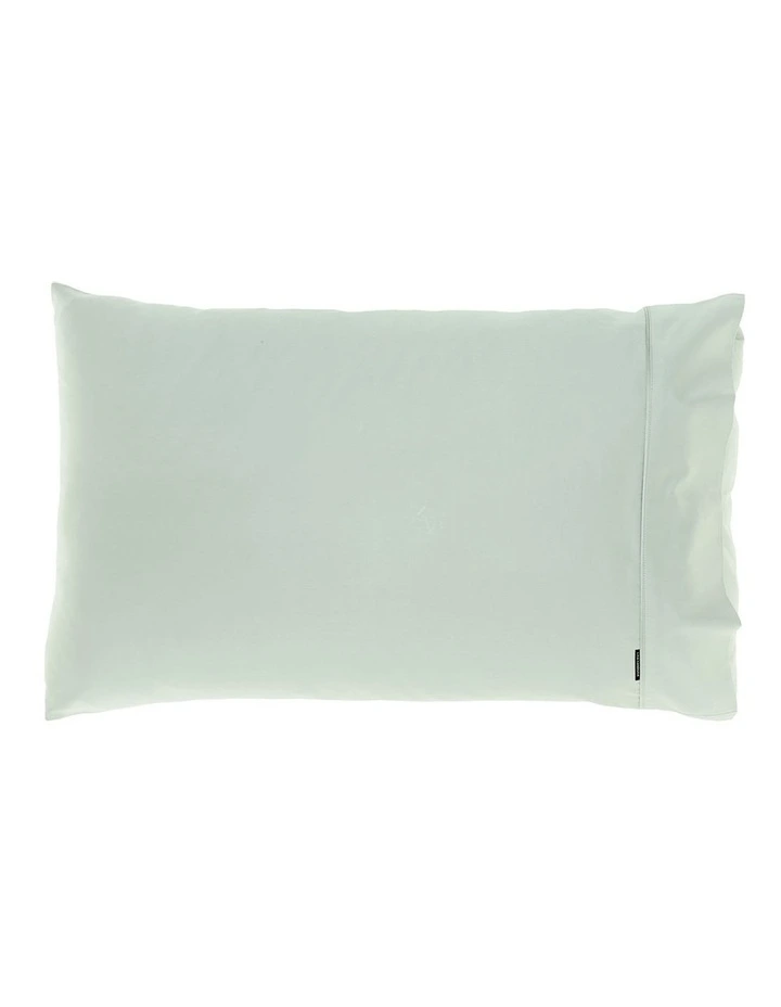 Augusta 500TC King Pillowcase In Green Gum